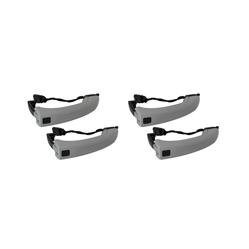 4Pcs 4L0837205b Outside Door Handle For Q7 2007-2015 4L0837207a 4L0 837 205B Exterior Door Handle W/Key 6031162820636