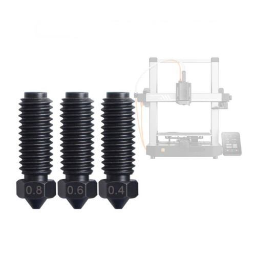 For  Kobra 3 Hardened Steel Nozzle Printer High Flow Nozzles for 3D Printer 1