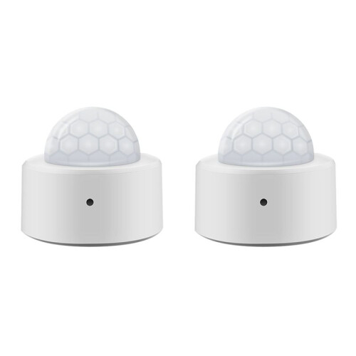 2 Pezzi 2 In 1 Tuya Zigbee 3.0 PIR Motion Detector Security Anti-Theft Alarm Sensor Human Motion WIFI  Light Sensor