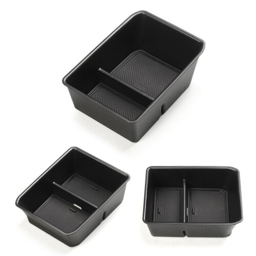 Suitable for  Q5/Q4 Etron Armrest Box Storage Box, Water Cup Holder Special Modification Accessories 2