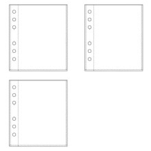 30x B3-Album-Innenseite, Fotokartenhalter, Idol-Fotoalbum, Fotokarten, Sammelbuch, Kawaii-Briefpapier-Bilderalben