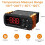 Temperature Controller STC-1000HX Aquatic Crawling Pet Box Incubator Computer Temperature Controller  220V 6