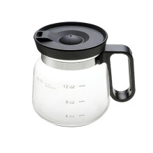 473 Ml Glasmugg - Kaffekanna-Stil, Levereras med Sugrörslock, Presenter Till Kollegor, Vänner, Födelsedagar