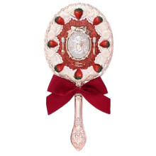 Strawberry Hand Mirror Makeup Mirrors Vintage Mirror B