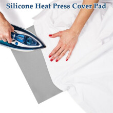 6 Pcs Silicone Heat Press-Cover Pad, 8" X 4"X 1/8" Silicone Foam Press-Mat, Double Sided Use Heat Press-Accessories