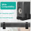 2PCS Universal Soundbar Wall Mount Depth Adjustable Speaker Wall Mount Under TV Bracket for Soundbars 4