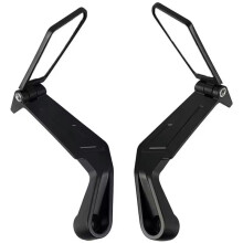 Motorcycles Handlebar Rear View Mirror Motorbike Handlebar Grip Control Rearview Mirror Angle Adjustable Safety Driving