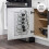 Durable Metal Hanging Pot Cover Storage Rack, Multi-Layer Wall-Mounted Kitchen Storage Rack 4