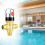 Thermostatic Mixing Valve, Solid Brass Pipe Water Valve with Temperature Control - 1/2 NPT - Includes 3 Adapters, 7