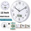 29cm Round Wall Clock Silent Quartz Home Office 1