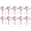 10X Kids Percussion Lollipop Drum, 6Inch 1
