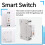TUYA Zigbee    Meter 63A 1P+N MCB Circuit Breaker Timer Relay 5