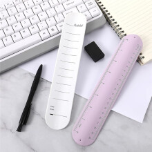 Wearable Notepad, Silicone Memo Wristband with Ruler, Nurse Reminder Erasable Wrist Notepad with Pen and Eraser A