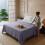 (3X Double, Grey) Luxor Flat Bed Sheet | 100% Egyptian Cotton Soft Flat Sheets in all Sizes UK | 3 Pack Value Bundle 2