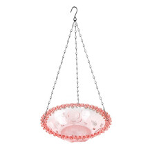 Bird Flower Shaped Hanging Bird Feeder Birdbath for Garden Outdoor,Yard Farm Supplies, Feeder Supplies C