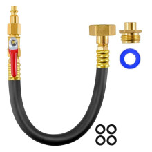 Kit D'Hivernage pour Camping-Car, Purge D'Eau pour Camping-Car, Compresseur D'Air, Prise de Connexion Rapide Vers Adaptateur de Purge de Tuyau de 3/4