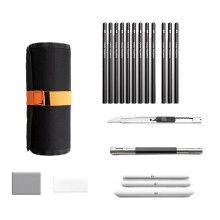Sketching Pen Set Drawing Pen Sketching Pencil Student Drawing Art Drawing Brush HB Pen Curtain Set Box Style 38