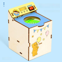 Kids Toy Science Set With Rechargeable Hanrank Washing Machine Educational For Play