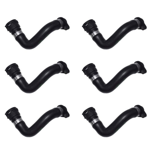6X Car Cooling System Water Hose Pipe for  E46 E81 E83 E87 E88 E90 X3 11537572158