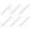 6X Marine Ruler Parallel Ruler Nautical Charts Parallel Ruler Mapping Points to Pull Parallel Ruler 600MM 1