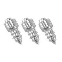 4set 9 mm Tire Studs Snow Spikes Anti-Slip Anti-Ice for Car Truck Bicycle Boot Motorcycle ATV SUV Auto