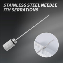 Punch Tool Set,Ventilator Needle,Draw Enhancer Tool Needle Silver