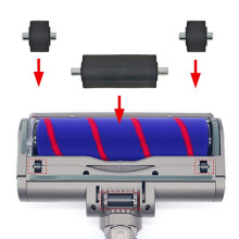Compatible with  V6 V7 V8 V10 V11 V15 Handheld Wireless Vacuum Cleaner Accessories Floor Brush Front and Rear Wheel Assembly