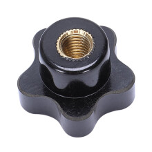 20Pcs M8 Female Thread 32mm Star Clamping Nuts Knob Grip Handle