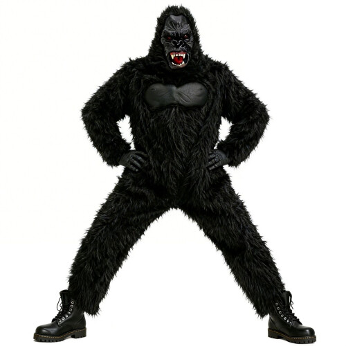 Gorilla cosplay kostume, til voksne 1