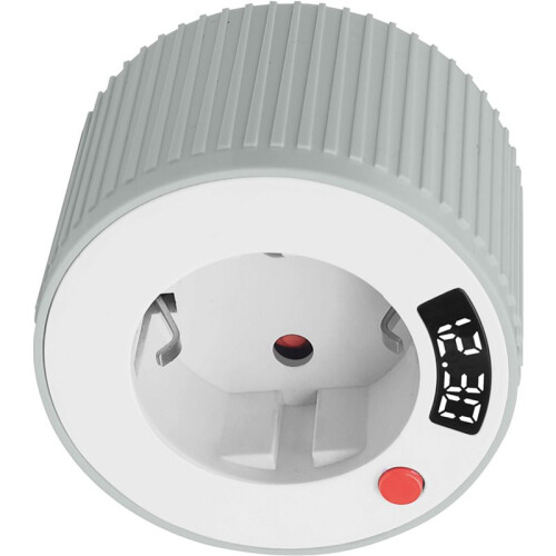 2X Timer Socket, Timer Digital Single  Rotating Countdown Timer 15 Minutes to 24 Hours with LED Digital EU Plug 2