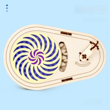 Mechanical 3d Science Optical Effect Spinner Components For Educational Home Use School Or