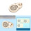 Mechanical 3d Science Optical Effect Spinner Components For Educational Home Use School Or 6