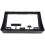 2X Frame de Rádio de Carro de 9 Polegadas para  NAVARA D40 2006-2012 Kit Dash Instalar Facia Console Bezel Adapter 8