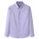 (S, Light Purple) Men's Premium Classic Long Sleeve Shirt for Ample Sizing 1