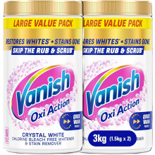 Vanish Gold Oxi Action Stain Remover and Whitening Booster Powder For Whites 1.5