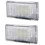 2X Lamparas de Maletero Trasero de Luz Blanca para  E39, E36, E38, E46, E60 1