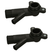 2X 11531739208 Brida / Tubo de Refrigerante Apto para 316 E36 1.9 98 A 00