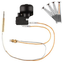 Thermocouple et Interrupteur D'Inclinaison Adapté au Chauffe-Terrasse ExtéRieur Adapté au Kit de Capteur de Thermocouple D'Hiver