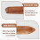 11 Polegadas de Madeira Sourdough Bread Mixing Stick Spurtle Madeira Sourdough Bread Making Tools Paddle Stirring Stick 3