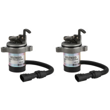 2X para Deutz Solenoide de Corte de Combustible 04103812 04103808 F3L F3M F4L F4M 1011 2011