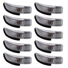 10X 8173052100 Fram Höger Sidospegel Blinkers Blinkers Blinkers för Camry Yaris Prius C Avalon