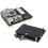 X1006 PCIe para 2,5 Polegadas  SSD/HDD+M.2 2280 SSD Shield para Raspberry Pi 5 NÃO Suporta Inicialização A Partir de SSD 7