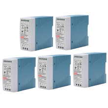 5X Alimentatore Din-60 24V 60W Din Rail Alimentatore Regolatore Di Tensione Ac- 110V 220V