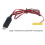 4X USB 5V à 3V LR03 AAA Dummy Batterie Eliminators Câble pour Télécommande Radio LED Lumière 2m 7