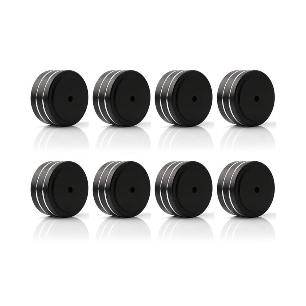 8Pcs 40X20mm Aluminum Hifi Amp Speaker Isolation Stand Turntable Dac Feet Pad 6032530996915