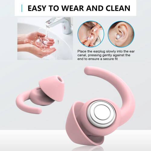Sleep Ear Plugs Soft Foam Pair 2