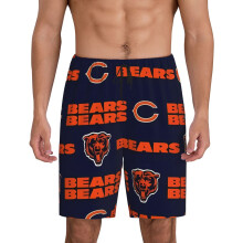 Chicago korta pyjamasbyxor för män, sportlogotyp, 1 par
