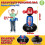 Inflatable Punching Bag for Kids3-12Years, 360 Rotating 4