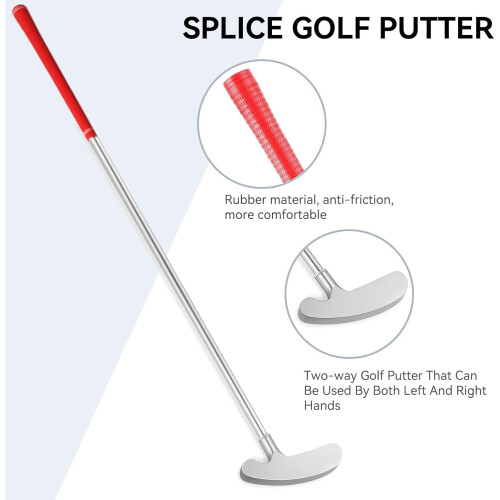 Taco de golfe com design bidirecional para homens e mulheres (1 peça) 1