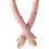 Damen lange Spitzenhandschuhe mit UV-Schutz, fingerlos 1